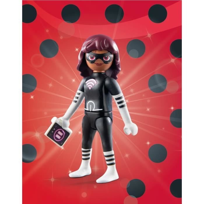 PLAYMOBIL 71866 Lady Wifi, Miraculous Personnage du dessin animé, 5 pieces, des 4 ans