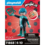 PLAYMOBIL 71868 Viperion, Miraculous Personnage du dessin animé, 4 pieces, des 4 ans