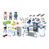 Playmobil 71873 Centre de commandement de la police, Les policiers, City Action, 253 pieces, Des 4 ans