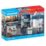 Playmobil 71873 Centre de commandement de la police, Les policiers, City Action, 253 pieces, Des 4 ans