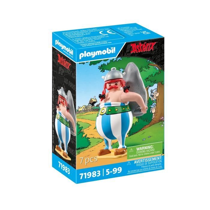 PLAYMOBIL 71983 Obélix et son ménhir, Astérix, Personnages de la BD, Des 5 ans