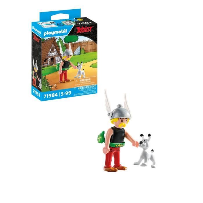 PLAYMOBIL 71984 Astérix & Idéfix, Astérix, Personnages de la BD, Des 5 ans