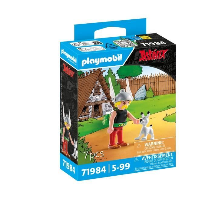 PLAYMOBIL 71984 Astérix & Idéfix, Astérix, Personnages de la BD, Des 5 ans