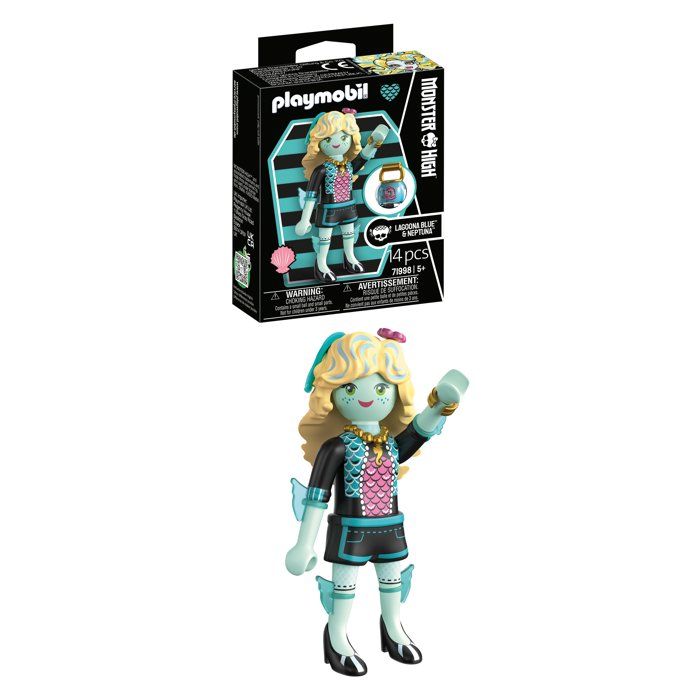 PLAYMOBIL 71998 Monster High Lagoona Blue, des 4 ans
