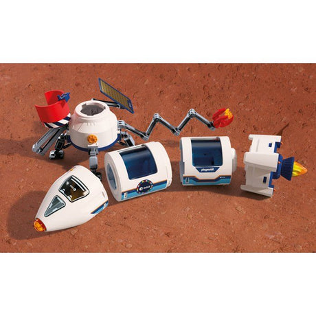 Playmobil 72011 Fusée d'exploration sur Mars de l'ESA, L'espace, 71 pieces, des 4 ans