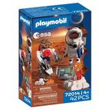 Playmobil 72014 Astronaute de l'ESA avec robot, L'espace, 42 pieces, des 4 ans