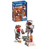 Playmobil 72014 Astronaute de l'ESA avec robot, L'espace, 42 pieces, des 4 ans