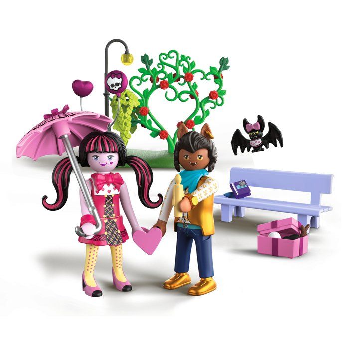 Playmobil 72043 Monster High : Rendez-vous de la Saint-Valentin