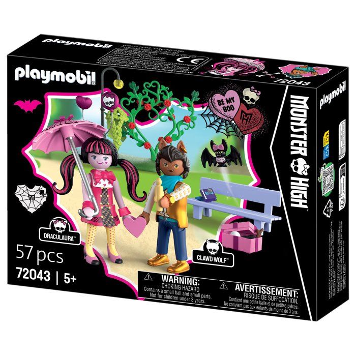 Playmobil 72043 Monster High : Rendez-vous de la Saint-Valentin