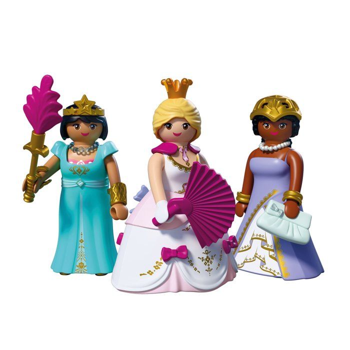 Playmobil 72055 Trio de princesses, Les Princesses, 28 pieces, Des 4 ans