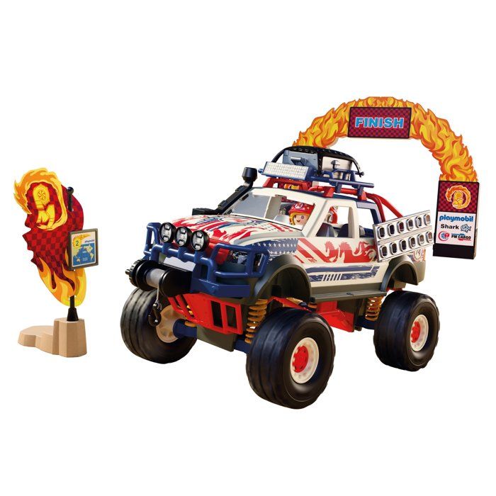 Playmobil 72061 Monster truck, Véhicule de course, 73 pieces, des 4 ans