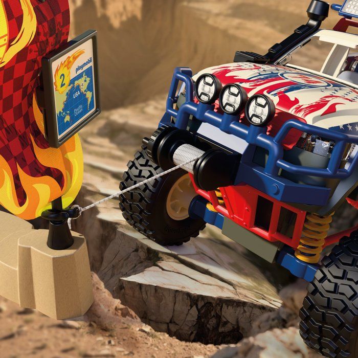 Playmobil 72061 Monster truck, Véhicule de course, 73 pieces, des 4 ans