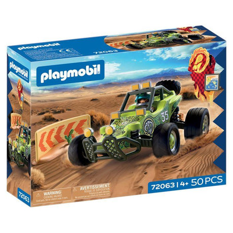 Playmobil 72063 Véhicule tout-terrain, Véhicule de course, 50 pieces, Des 4 ans