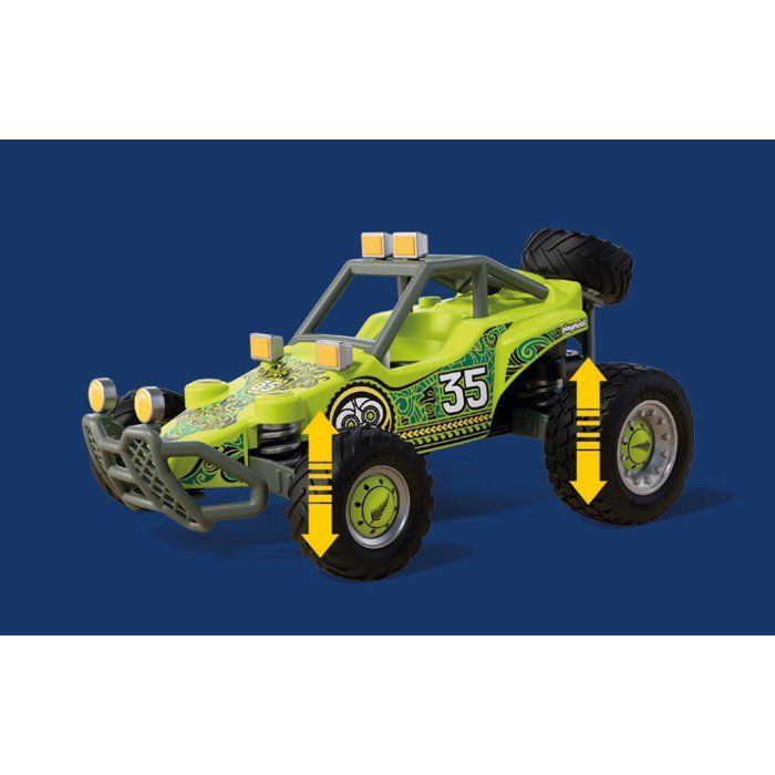 Playmobil 72063 Véhicule tout-terrain, Véhicule de course, 50 pieces, Des 4 ans