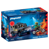Playmobil 72066 Fourgon d'intervention des forces spéciales, City Action, Les policiers, Promo Pack, 56 pieces, des 4 ans