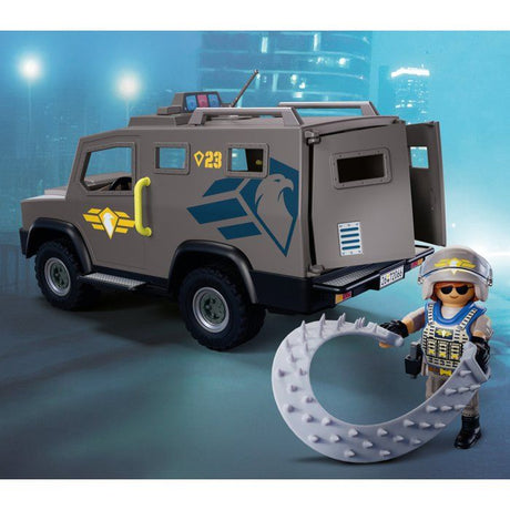 Playmobil 72066 Fourgon d'intervention des forces spéciales, City Action, Les policiers, Promo Pack, 56 pieces, des 4 ans