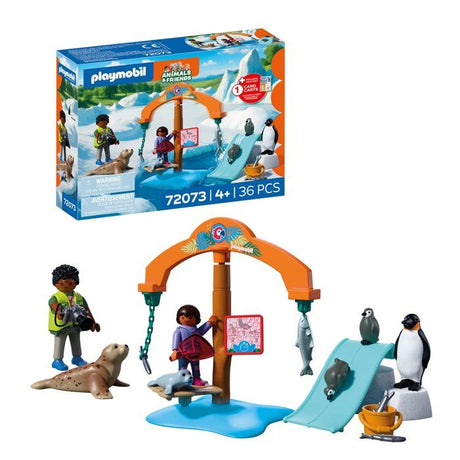 Playmobil 72073 Zoo : a la découverte de la banquise