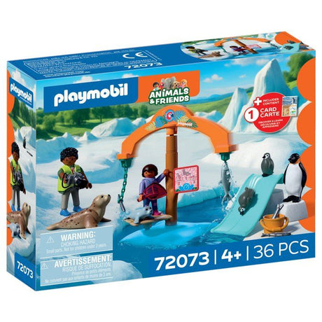 Playmobil 72073 Zoo : a la découverte de la banquise