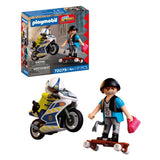 Playmobil 72079 Course-poursuite en moto