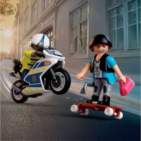 Playmobil 72079 Course-poursuite en moto
