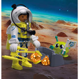 Playmobil 72103 oeuf 2en1 Mission Espace, L'espace, 39 pieces, Cadeau a Pâques, des 4 ans
