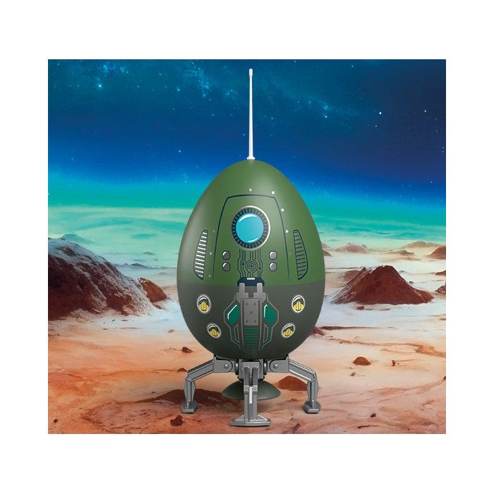 Playmobil 72103 oeuf 2en1 Mission Espace, L'espace, 39 pieces, Cadeau a Pâques, des 4 ans