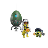 Playmobil 72103 oeuf 2en1 Mission Espace, L'espace, 39 pieces, Cadeau a Pâques, des 4 ans