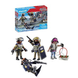 PLAYMOBIL 71146 Equipe des forces spéciales avec bandit, Les policiers, City action, 37 pieces, Des 5 ans