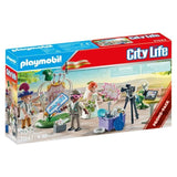 PLAYMOBIL 71367 Couple de mariés et appareil photo, City life, Des 4 ans