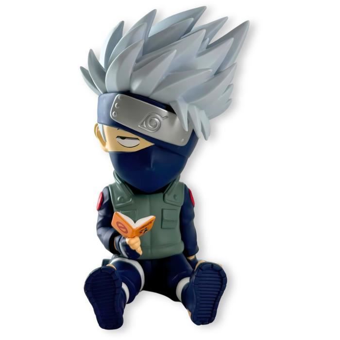 Tirelire - PLASTOY - Naruto - Kakashi - Plastique de haute qualitÈ - DÈtails sculptÈs - Fonctionnelle