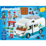 Playmobil 70088 Camping-car et Famille, Family Fun, 135 pieces, Le camping