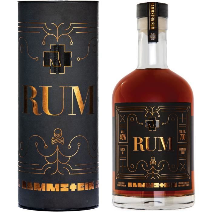 Rammstein Rum avec etui 70cl