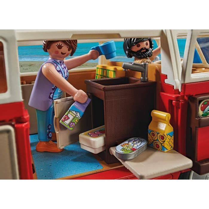 PLAYMOBIL 70176 Volkswagen T1 Combi, Classic cars, Adulte, Voiture de collection