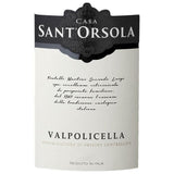 Sant'Orsola 2020 Valpolicella - Vin rouge d'Italie