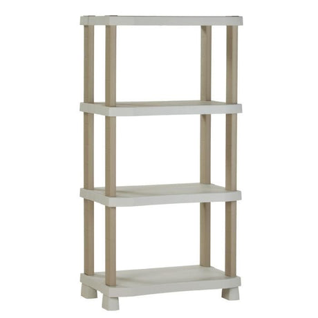 Etagere - PLASTIKEN - Plastique - 70 x 45 x 141 cm - 4 ťtages - Beige