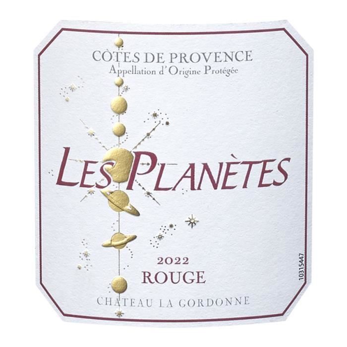 Château La Gordonne Les Planetes 2022 Côtes de Provence - Vin rouge de Provence