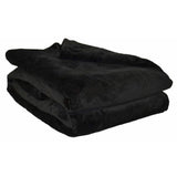 Couverture Microflanelle Toison d'Or - 130 x 170 cm - Coloris Noir