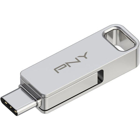 Clé USB 3.2 - PNY - DUO LINK - Type-C/Type-A - 256 Go - Jusqu'a 200 Mo/s