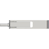 Clé USB 3.2 - PNY - DUO LINK - Type-C/Type-A - 256 Go - Jusqu'a 200 Mo/s