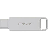 Clé USB 3.2 - PNY - DUO LINK - Type-C/Type-A - 256 Go - Jusqu'a 200 Mo/s