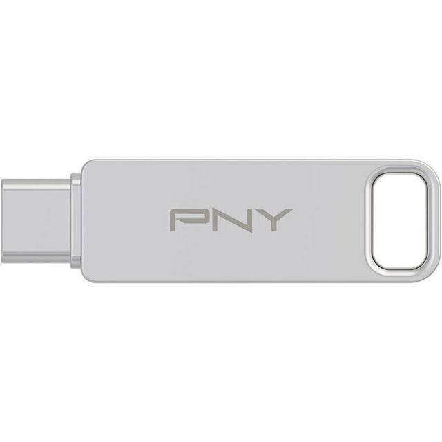Clé USB 3.2 - PNY - DUO LINK - Type-C/Type-A - 256 Go - Jusqu'a 200 Mo/s