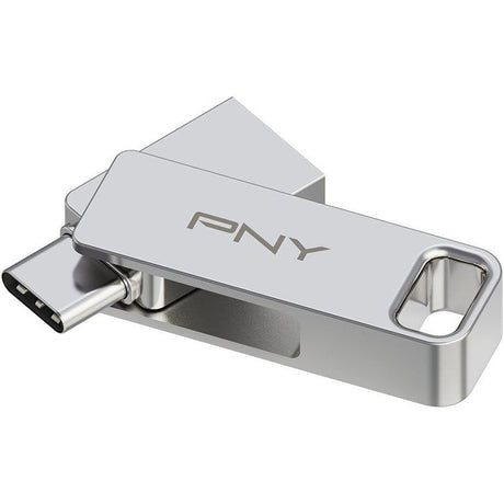 Clé USB 3.2 - PNY - DUO LINK - Type-C/Type-A - 256 Go - Jusqu'a 200 Mo/s