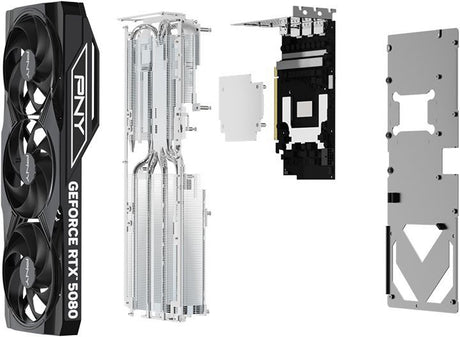 PNY - Carte graphique - GEFORCE RTX™ 5080 - 16 Go - Triple Fan DLSS 4