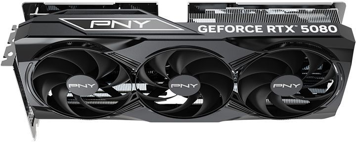 PNY - Carte graphique - GEFORCE RTX 5080 - 16 Go - Triple Fan DLSS 4