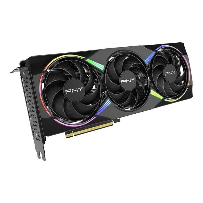 PNY - Carte graphique - GeForce RTX 5060 Ti - 16GB - ARGB Overclocked Triple Fan DLSS 4