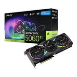 PNY - Carte graphique - GeForce RTX 5060 Ti - 16GB - ARGB Overclocked Triple Fan DLSS 4