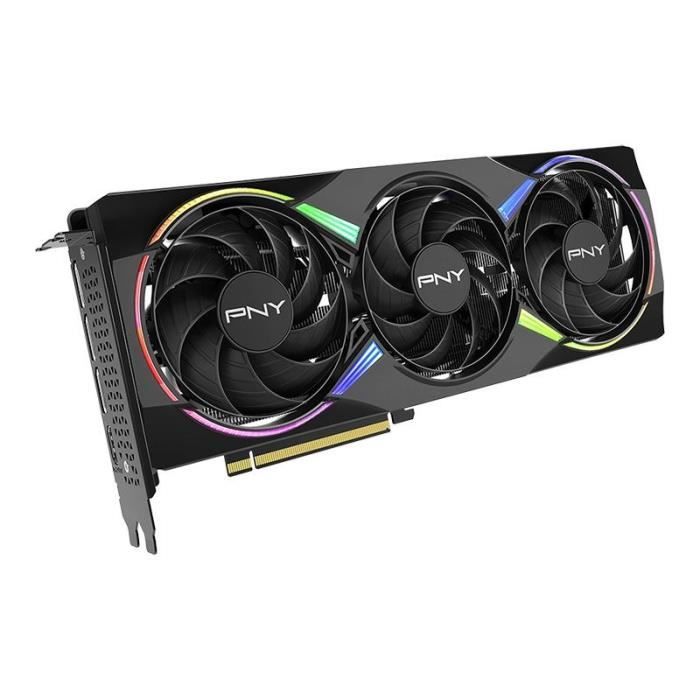 PNY - Carte graphique - GeForce RTX 5060 Ti - 8GB - ARGB Overclocked Triple Fan DLSS 4
