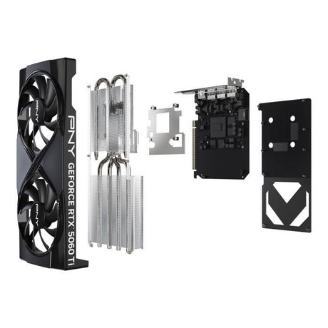 PNY - Carte graphique - GeForce RTX™ 5060 Ti - 8GB - Overclocked Dual Fan DLSS 4