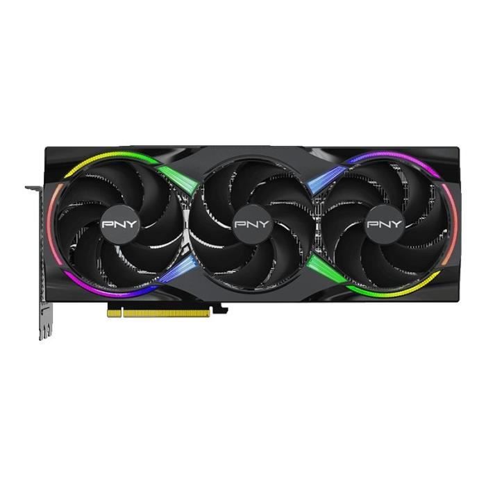 Carte graphique - PNY - GeForce RTX 5090 - 32 Go - ARGB - Overclockée - Triple ventilateur