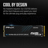 PNY - CS2150 1TB - Disque dur SSD interne - 1 To - M.2